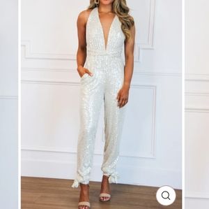 Sequin Jumpsuit